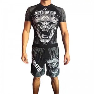 Hurtowa kolacja Better dostawcaniestandardowych męskich strażników męskich bjjnogis, Jiu Jitsu Gi Rash Guard